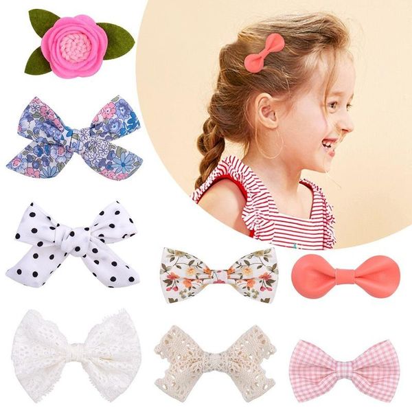 

hair accessories 10pcs baby headbands born bows kids toddler headband elastic band headwear children girl 5pcs/lot, Slivery;white