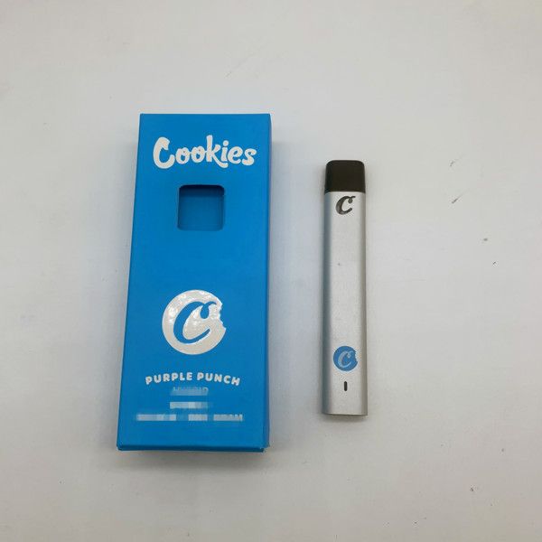 

delta 8 cookies disposable vape pen device 1.0ml pods rechargeable 400mah battery cigarettes vaporizer pens, Silver