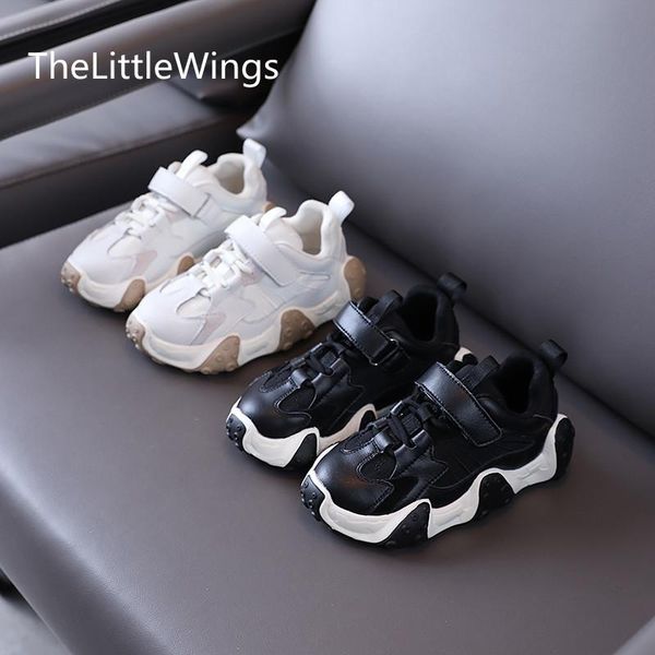 

athletic & outdoor girls' sports shoes 2021 boys' leisure school sneakers autumn children's anti slip soft comfortable 4-15 y, Black