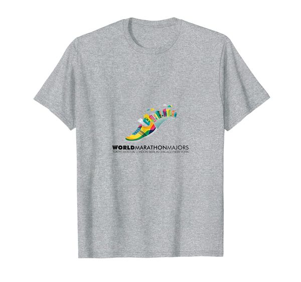 

Marathon Majors T-Shirt - Marathon Runner 26.2 Gift Shirt, Mainly pictures