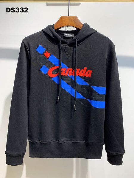 

men's hoodies & sweatshirts hoody mens designer italy fashion autumn print hoodie male 100% cotton 01284, Black