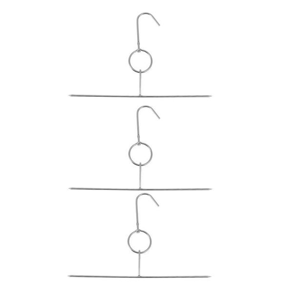 

hooks & rails 2pcs sturdy creative poultry simple bbq roast wax forks