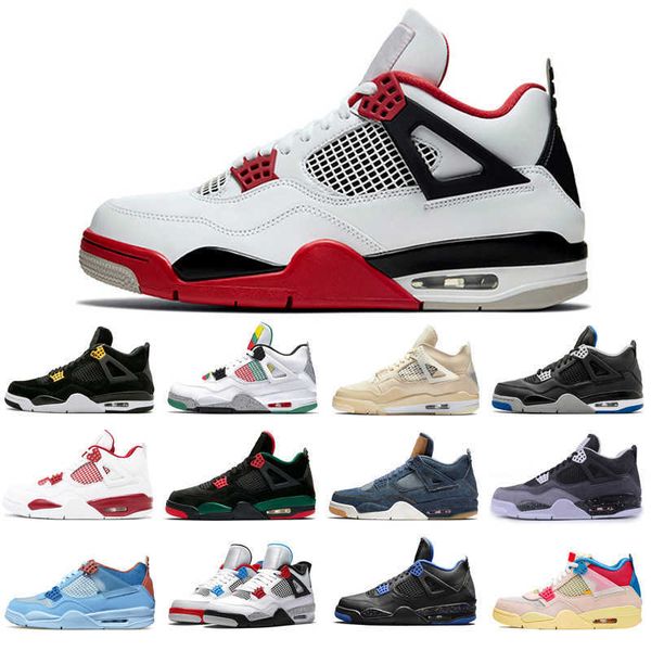 

4 men women basketball shoes 4s customize court purple desert moss mens trainer sports sneakers