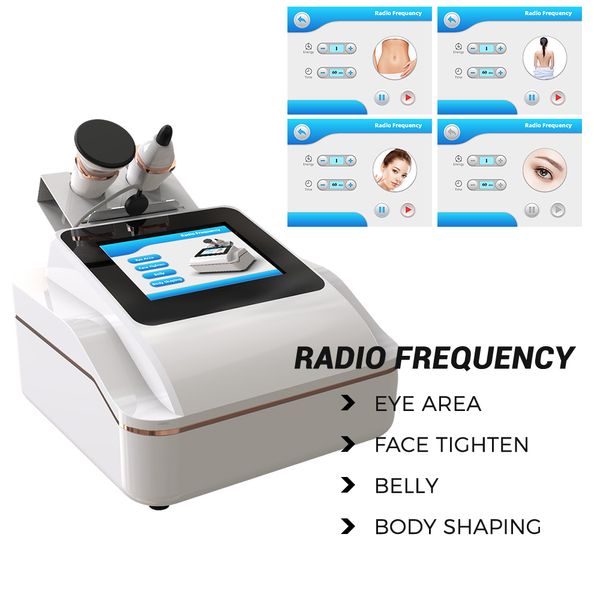 Portable 2 em 1 RET RF RF Rádio Frequência Corporal Máquina de emagrecimento Linfática Drenagem Gordura Gordura Facial Aperte o equipamento de beleza