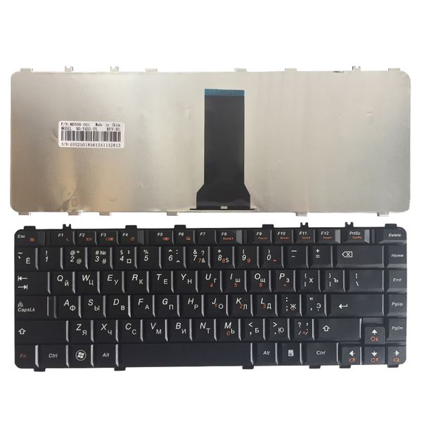 Nuevo teclado ruso para portátil Lenovo Ideapad Y450 Y450A Y450AW Y450G Y550 Y550P Y460 Y560 B460 Y550A teclado negro RU