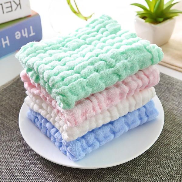 

towel baby handkerchief cotton gauze face saliva children washing square