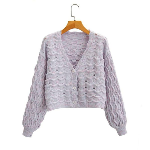

sweaters women winter and cardigans v neck button up purple knit jacket lantern sleeve jumpers twist warm sweater coat, White;black