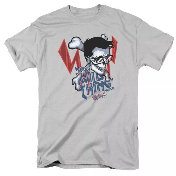 

major league wild skull t-shirt sizes s-3x new, White;black