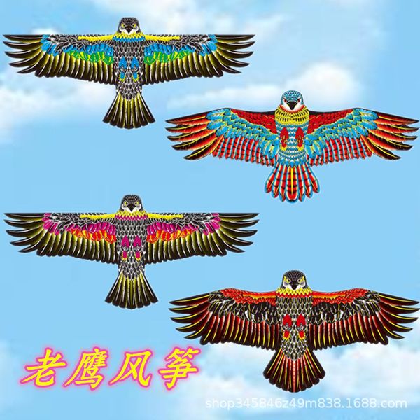 

hawk sales 1.4m 1.6m hawk splicing coloring blank graffiti kite