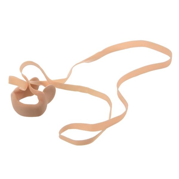 

elos-beige elastic rubber string nose clip protector for swimming
