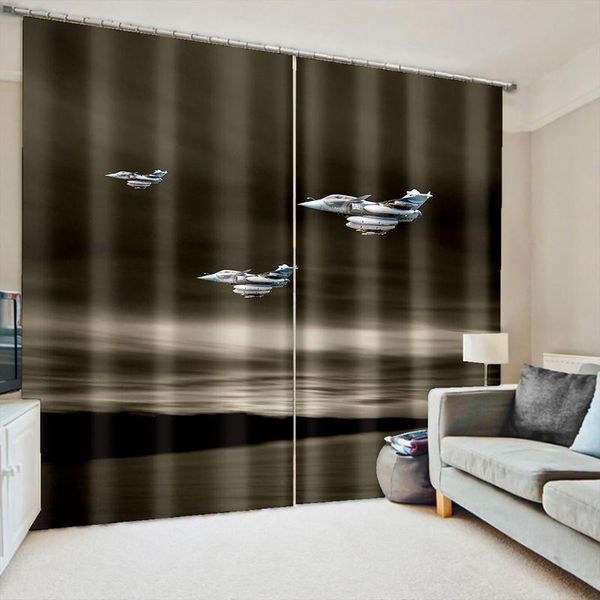 

beautiful po fashion customized 3d curtains grey blackout curtain drapes cortinas &