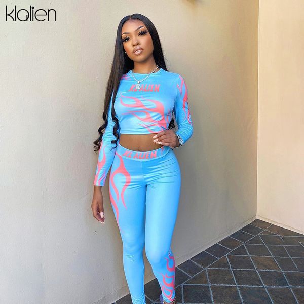 

tracksuits brand autumn skinny tracksuit women street sport fitness two piece set female outfit activewear letter, Gray