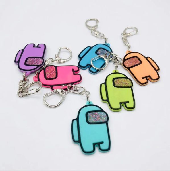 

fidget toy pop funny space werewolf killing plush keychain bag car game doll pendant wholesale toys 6 colors