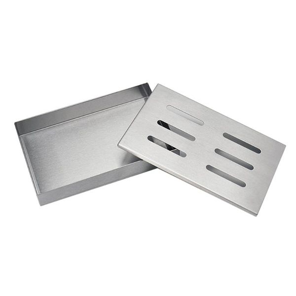 

tools & accessories stainless steel bbq smoker box wood chip grilling