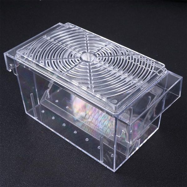 

aquariums transparent breeding box acrylic isolation durable hatching case practical incubator for aquarium fish tank (fh-102)