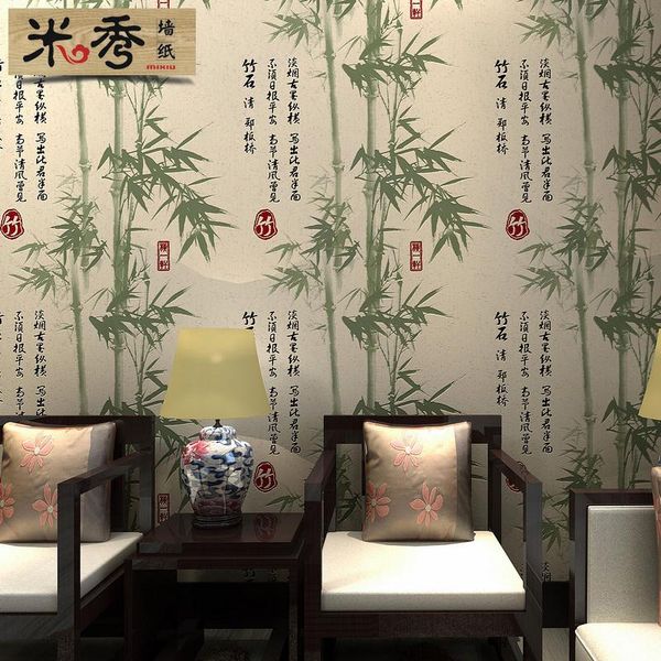 

wallpapers painting chinese ink classical wallpaper bamboo box el restaurant entrance