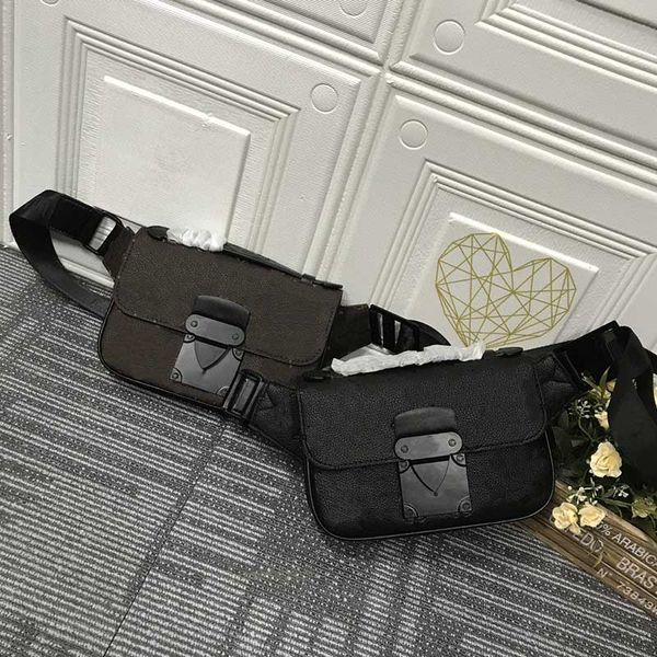 

mens and womens fashionable messenger bag leather waist bags shoulder coin purse fashion designer handbag 45807