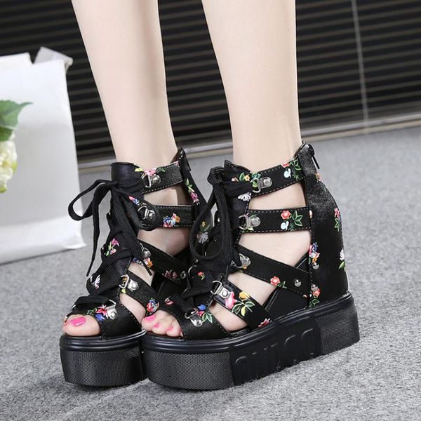 

sandals fashion prom lady zapatillas hollow women shoes peep toe for women's boots high heels a337, Black