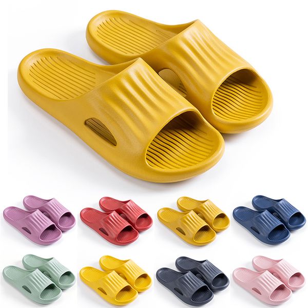 

r slide slippers men women shoes all red yellow dark blue pink ourdoor home sneakers summer mens womens sandals size 36-45 wholesale dropshi