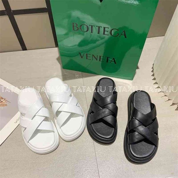 

parchment babaoxiu slippers for women's wear in summer 2021, Black