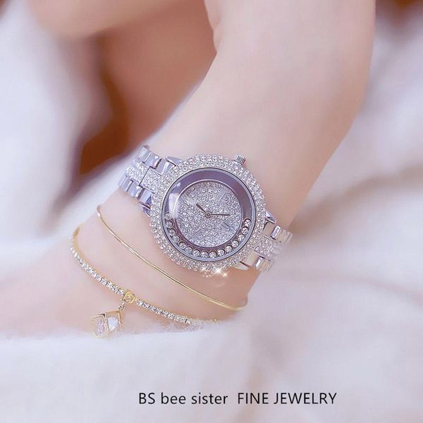 

wristwatches montre femme 2021 women watches crystal ladies watch casual female wristwatch zegarek damski relogio, Slivery;brown