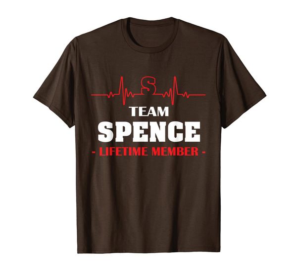 

team spence lifetime member family youth kid shirt 5ts, White;black