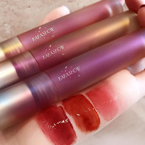 

lip gloss 6 colors mirror liquid lipstick waterproof shimmer tint easy to color long lasting cosmetic non-stick lips make up