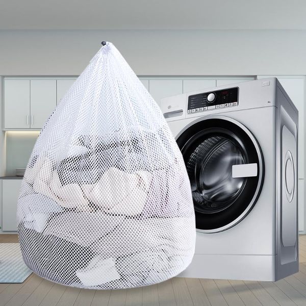 

laundry bags 4 sizes mesh wash portable lingerie bra socks underwear foldable washing machine clothes protection net basket