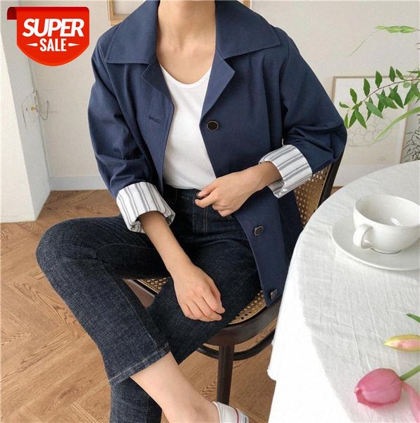 

korean drama [spring night] short fashionable jacket worn by the heroine han zhimin on&home #kc1i, Black