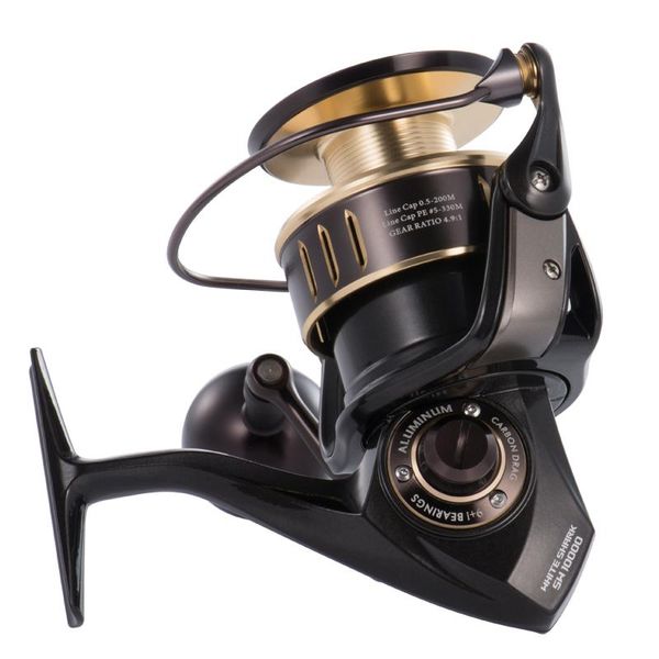 

spinning reel sea fishing wheel 3.8:1 gear ratio trolling carrete 8000s -11000s anchor raft coil for rock wedkarstwo vessel baitcasting reel
