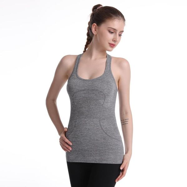 

yoga outfit seamless shirts women's striped sports breathable camisole quick-drying workout clothes women fitness vest