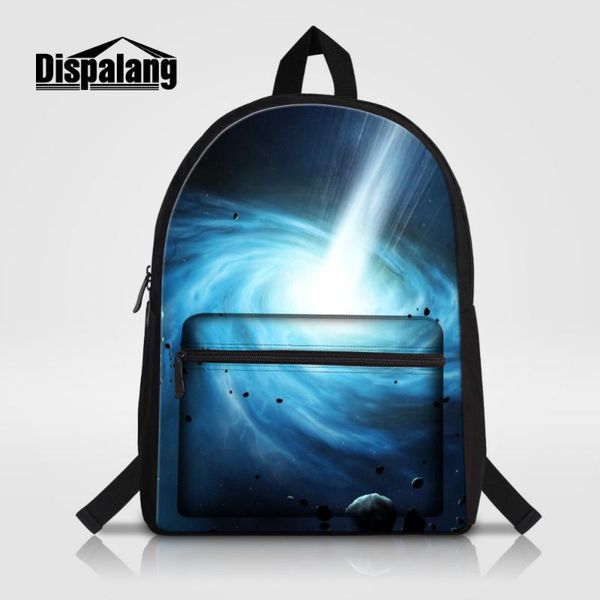 

backpack dispalang women cotton fabric for 13 14 inch lapnotebook galaxy star universe space print girls school bag