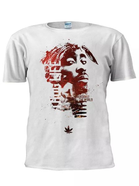 

2PAC Tee TUPAC T Shirt Tupac Shakur Westside Trust Nobody Hip Hop Rap Tee M821, Mainly pictures