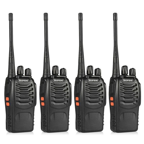 

walkie talkie 4pcs baofeng bf-888s uhf400-470mhz portable ham 888s cb radio