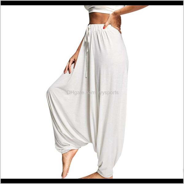 

outfits azulina women trouser drop bottom harem with dstring loose plus size fitness sports yoga belly dance pants femme egsr0 0673p, White;red