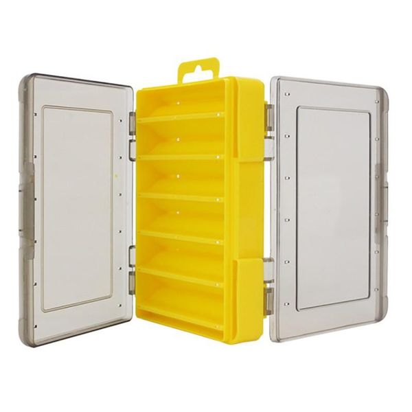 

double-sided storage fishing tackle box multifunctional bait accessories