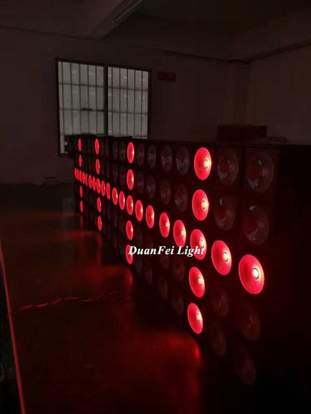 

effects 1pcs 5x5 led matrix light pixel blinder 25x30w rgb wash for stage background