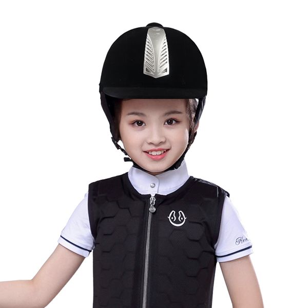 

professional equestrian helmet comfortable velvet horse riding hat