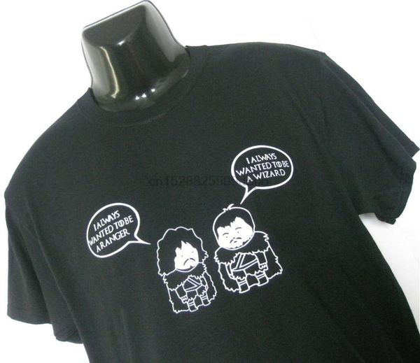 

men's t-shirts 2021 fashion jon snow sam tarly wizard inspired t shirt tee mens funny, White;black