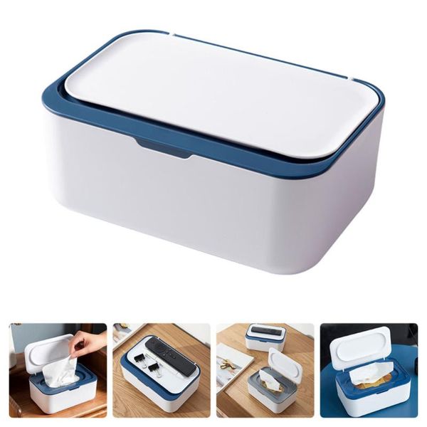 

tissue boxes & napkins 1pc rectangle storage box simple organizer napkin holder lid paper