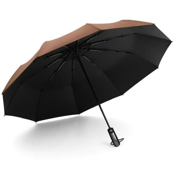 

umbrellas windproof umbrella with coating auto open close lightweight sun rain 10 ribs waterproof portable umbrella-30