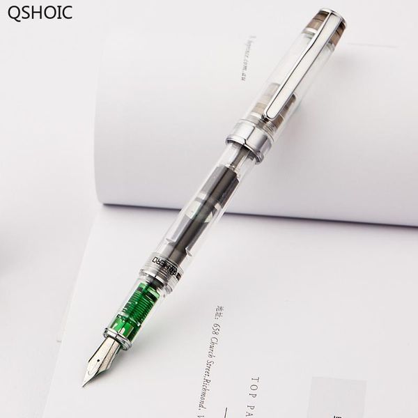 

fountain pens color transparent pen student office writing boy girl schoolboy candy cute