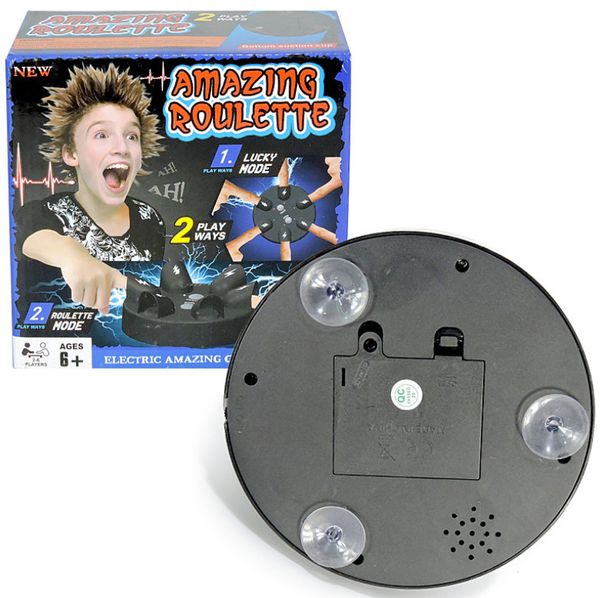 O mais recente partido fornece descompressão brinquedo mini elétricos shock mentira detector afortunado elétrico choques dedo tricky jogo brinquedos