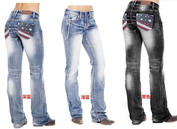 

women's jeans 1 selling slim fit pants 506# na2u, Blue