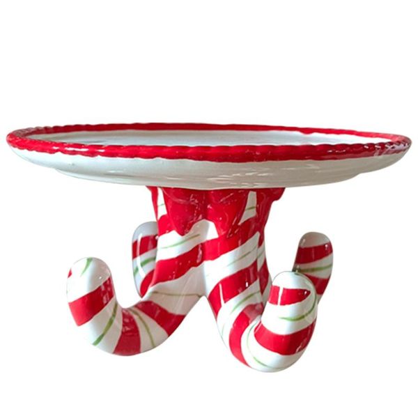 

kitchen storage & organization christmas cane decor small ceramics tray table ornaments pographed props