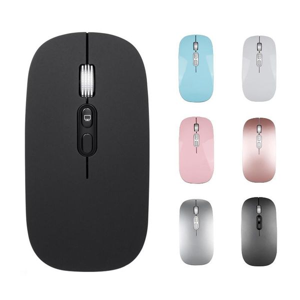

mice m103 ultra-thin portable bluetooth wireless dual mode chargeable mute optical beautiful office mouse for lappc