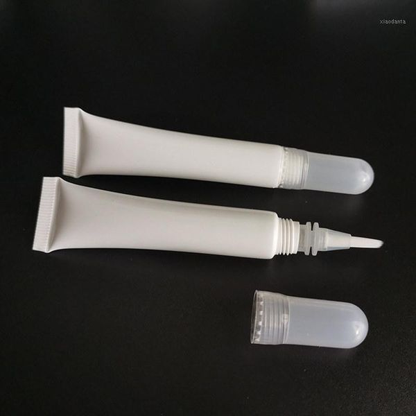 

storage bottles & jars 10/30/50pcs plastic cosmetic tubes,10ml empty pe squeeze tube for lip gloss makeup cosmetics packaging