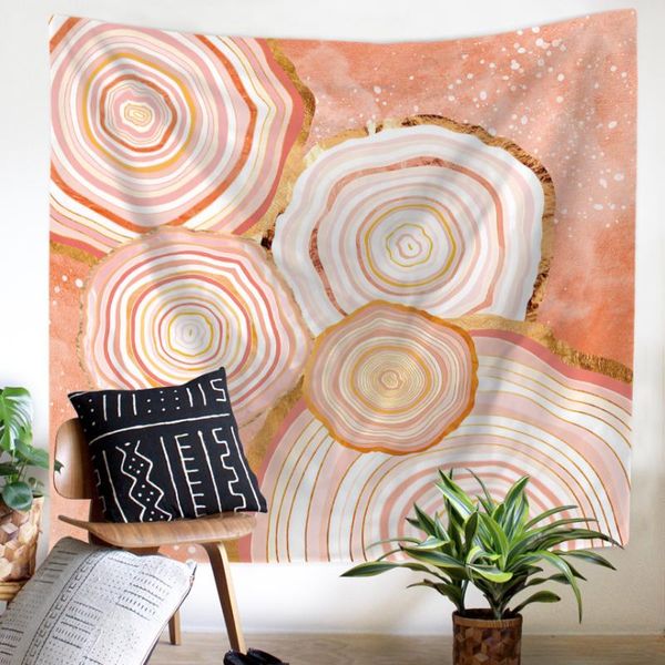 

fashion tapestry wall hanging abstract creative pattern bedroom living room decor functional blanket chic ornaments tapestries