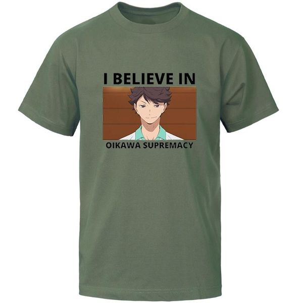 

men's t-shirts male oya haikyuu t shirt men kawaii japanese volleyball anime graphic tees karasuno cartoon harajuku, White;black