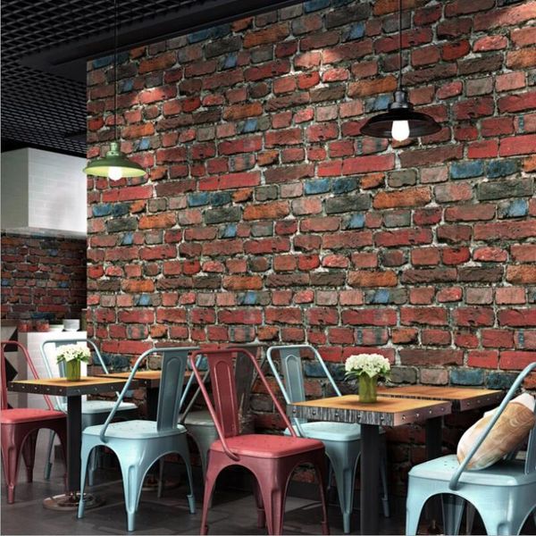 

wallpapers modern vintage brick textured wallpaper for walls decor embossed 3d wall paper rolls bedroom living room sofa tv background